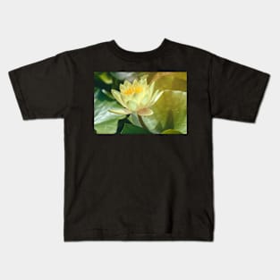 white water lily Kids T-Shirt